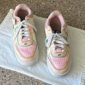 Nike Air Force 1 shadow Artic punch ex. 7.5 women’s